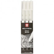 Ручки гелевые «Gelly Roll», Sakura, 3 штуки