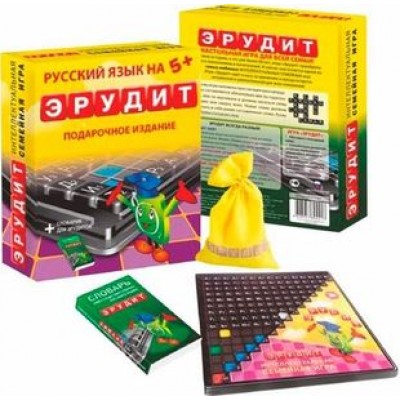 БИПЛАНТ Развивающая игра Эрудит Подарочное издание 10008 БИПЛАНТ Развивающая игра Эрудит Подарочное издание 10008