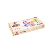 Краски гуашевые 21цв 20мл 'Школа творчества' к/к., б/к., Луч