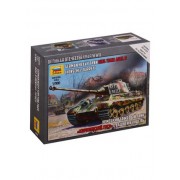 Сборная модель Немецкий тяжелый танк Королевский тигр с башней Хеншель, 6204, ЗВЕЗДА