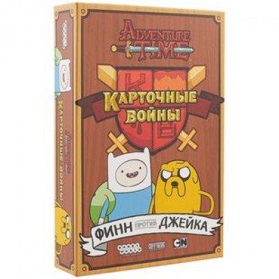 Настольная игра Время приключений: Карточные войны. Финн против Джейка, Hobby World Настольная игра Время приключений: Карточные войны. Финн против Джейка, Hobby World