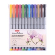 Маркеры акварельные 12цв Terra Colora, Hatber