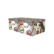 Короб L'Comics vibe' 20*26*35см, кашированный трехслойный гофро картон. Набор 2 шт.