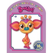 Zoobles. № 1309. Наклей и раскрась для самых маленьких