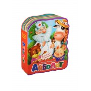 Айболит (картон) (кн. с пазлами) (КнМягкПазл) Чуковский (вырубка)