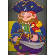 Кровожадный пират: книжка-вырубка