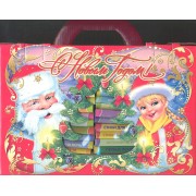 Кн.-игруш.Портфель Красный