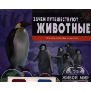 Живой мир в 3D(книга+стереочки). Зачем путешествуют животные. По земле, под водой и в воздухе