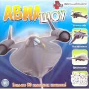 Авиашоу (Текст). Более 80 наклеек / (мягк) (Прикольный подарок). Конисби Э. (Лабинринт)