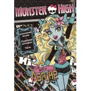 Всё о Лагуне Блю. Школа монстров. Развивающая книжка с тестом и наклейками