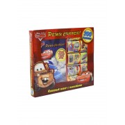 Реши скорей! Книжный набор с наклейками "Тачки"