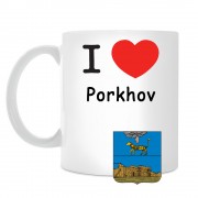 Кружка I love Порхов