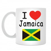 Кружка I love Jamaica (Я люблю Ямайку)
