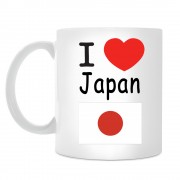 Кружка I love Japan (Я люблю Японию)