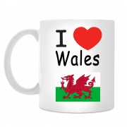 Кружка I love Wales (Я люблю Уэльс)