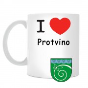 Кружка I love Протвино