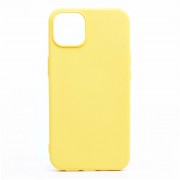 Силиконовый чехол iPhone 16 Светло-желтый