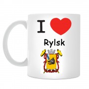 Кружка I love Рыльск