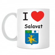 Кружка I love Салават