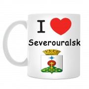 Кружка I love Североуральск