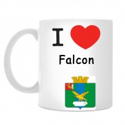 Кружка I love Сокол