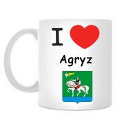 Кружка I love Агрыз