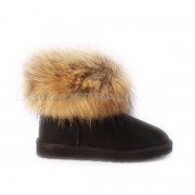 Mini Fox Fur Black (36)