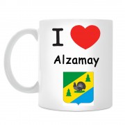 Кружка I love Алзамай