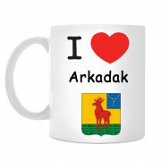 Кружка I love Аркадак
