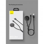 Док станция Baseus Cafule One-for-two для умных часов Huawei 1.5м Красный+черный CA1T2-91