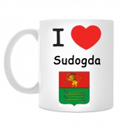 Кружка I love Судогда