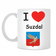 Кружка I love Суздаль