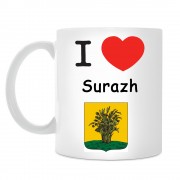 Кружка I love Сураж
