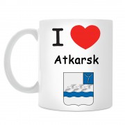 Кружка I love Аткарск