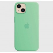 Силиконовый чехол iPhone 14 Pro Мax Светло - Зелёный