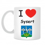 Кружка I love Сысерть
