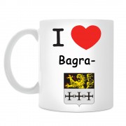 Кружка I love Багратионовск