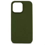 Силиконовый чехол iPhone 14 Хаки