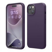 Силиконовый чехол iPhone 14 Plus Темно - Фиолетовый