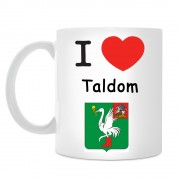 Кружка I love Талдом