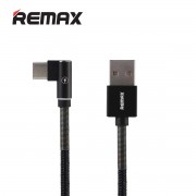TYPE-C CABLE  RC-119A RANGER SERIES 1M BLACK 2.4A