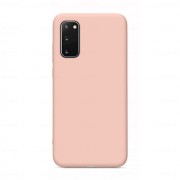 Чехол silicone cover для Xiaomi S20 FE - Бежевый