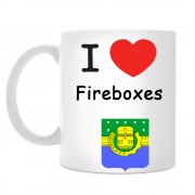 Кружка I love Топки