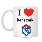 Кружка I love Березники