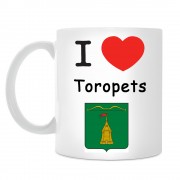 Кружка I love Торопец