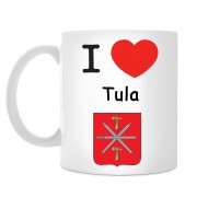 Кружка I love Тула