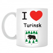 Кружка I love Туринск