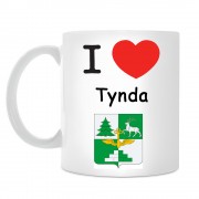 Кружка I love Тында