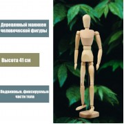 Деревянная модель - Человек 41 см