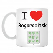 Кружка I love Богородицк